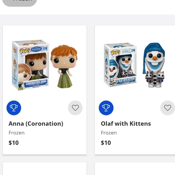 [SOLD] Funko Pop Frozen Lot 2 - Picture 3 of 3